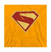 Superman Men's Big & Tall 2025 Logo Graphic Kangaroo-Pocket Hoodie