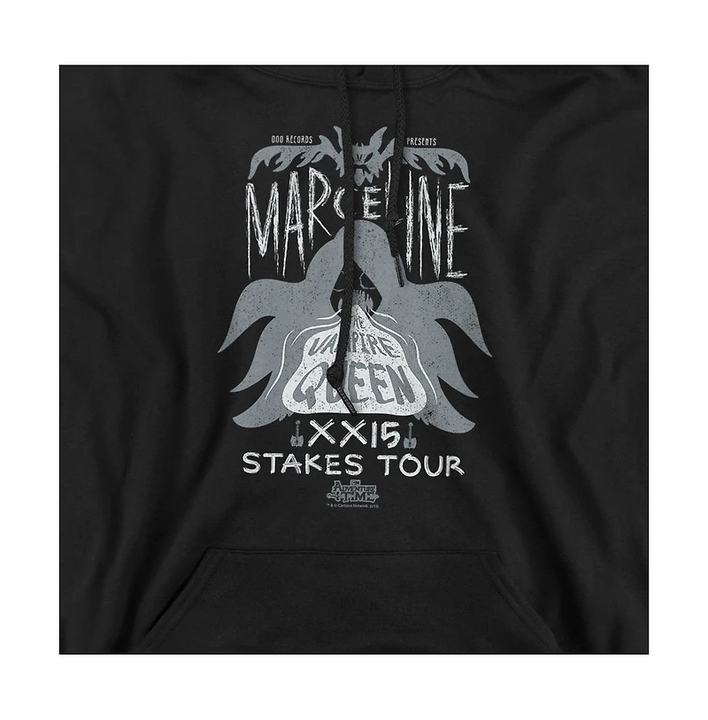 Adventure Time Men's Marceline Concert Graphic Pullover Hoodie