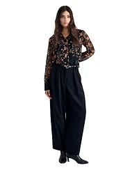 Phase Eight Women's Clenence Floral Sheer Blouse