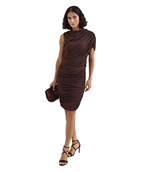 Phase Eight Women's Aimee Ruched Asymmetric Body-Con Dress