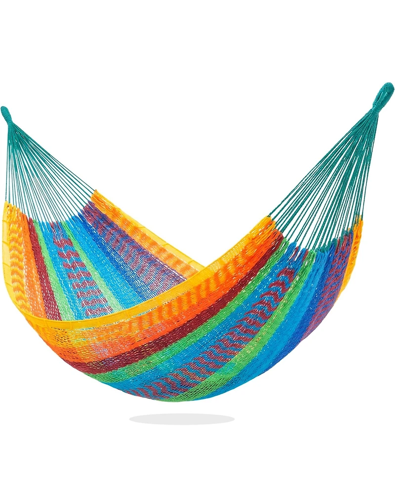 Piscifun Handwoven Mayan Hammock Heavy Duty 600 Lbs Capacity With Hanging Kit And Carry Bag For Indoor Outdoor