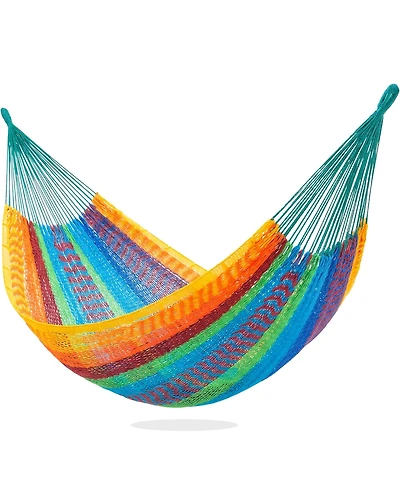 Piscifun Handwoven Mayan Hammock Heavy Duty 600 Lbs Capacity With Hanging Kit And Carry Bag For Indoor Outdoor
