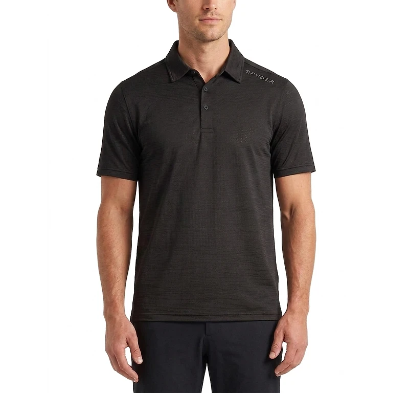 Spyder Men's Short Sleeve Jacquard