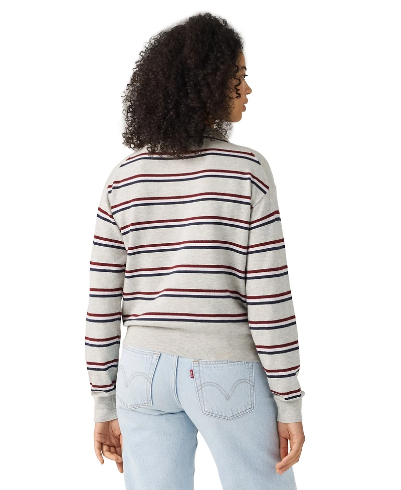 Levi's Women's Long-Sleeve Polo Sweater