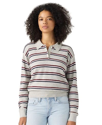 Levi's Women's Long-Sleeve Polo Sweater