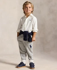 Polo Ralph Lauren Toddler and Little Boys Big Pony Fleece Jogger Pants