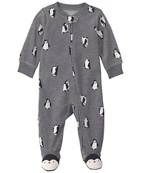 Carter's Baby Boys' 2-Way Zip Long-Sleeve Fleece Onesie
