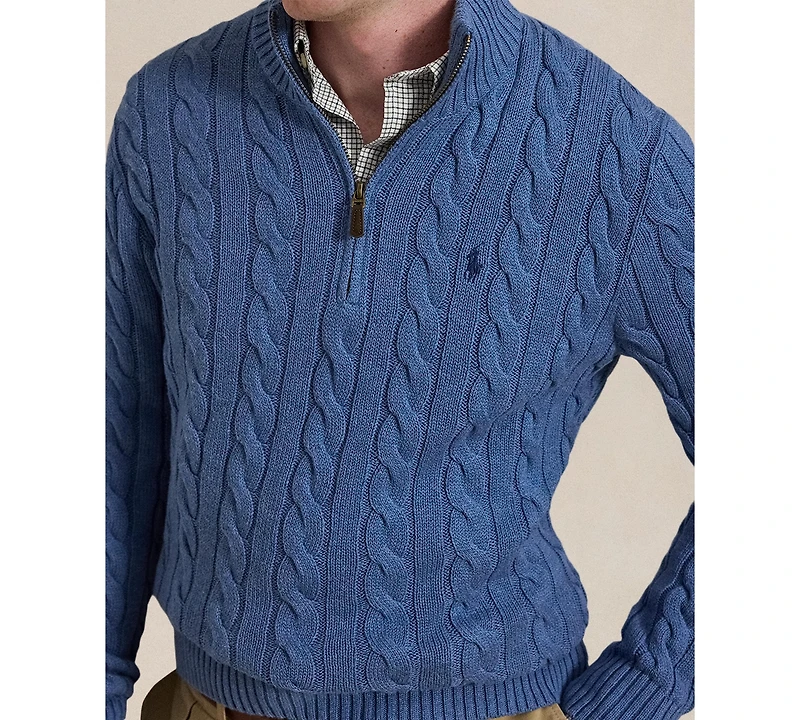 Polo Ralph Lauren Men's Cable-Knit Cotton Sweater