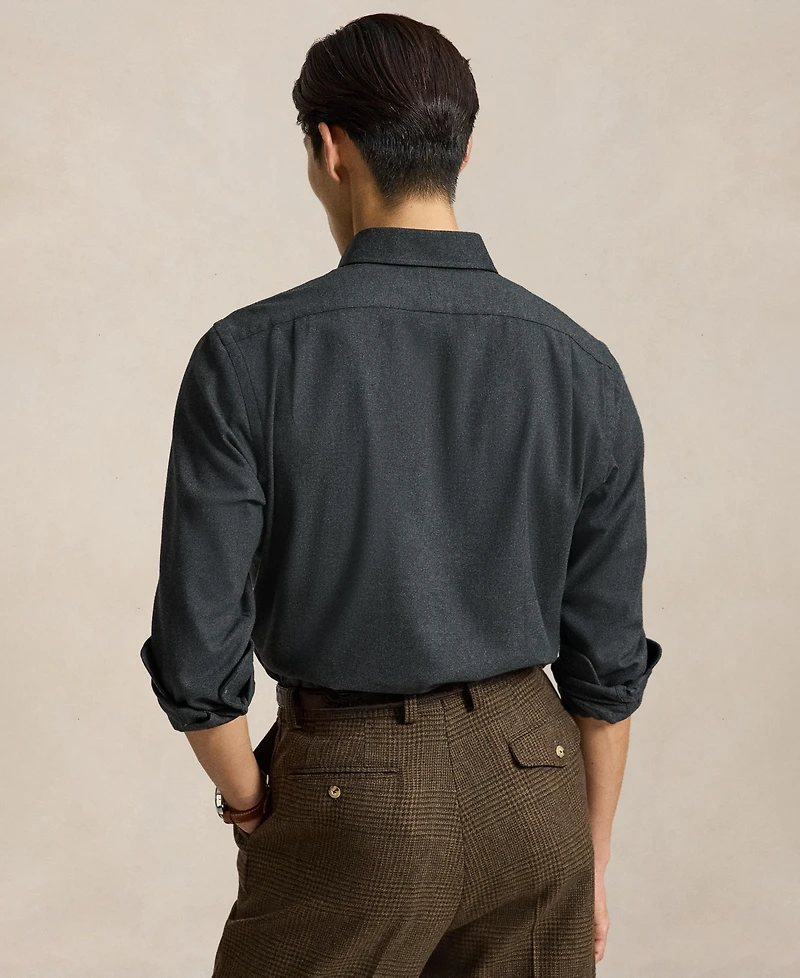 Polo Ralph Lauren Men's Classic Fit Long-Sleeve Cotton-Blend Twill Shirt