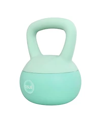Fitvids Soft Kettlebell Ergonomic Grip, Iron & Sand Filled, 25 Pounds
