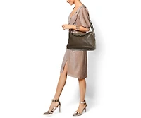 Pre-Owned Hermes Women's Lindy 34 Palladium Finish Togo Leather Shoulder