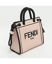 Pre-Owned Fendi Women's Mini Canvas Shopping Tote