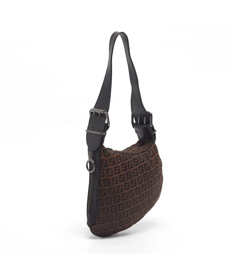 Pre-Owned Fendi Women's Canvas Shoulder Bag