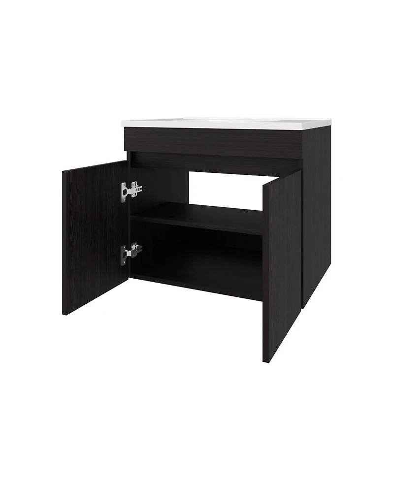Fm Furniture Rainbow City Vanity with 2 Doors