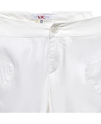 Pre-Owned Versace Women's Cotton Straight Trousers