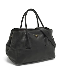 Pre-Owned Prada Women's Vitello Daino Leather Open Tote Bag