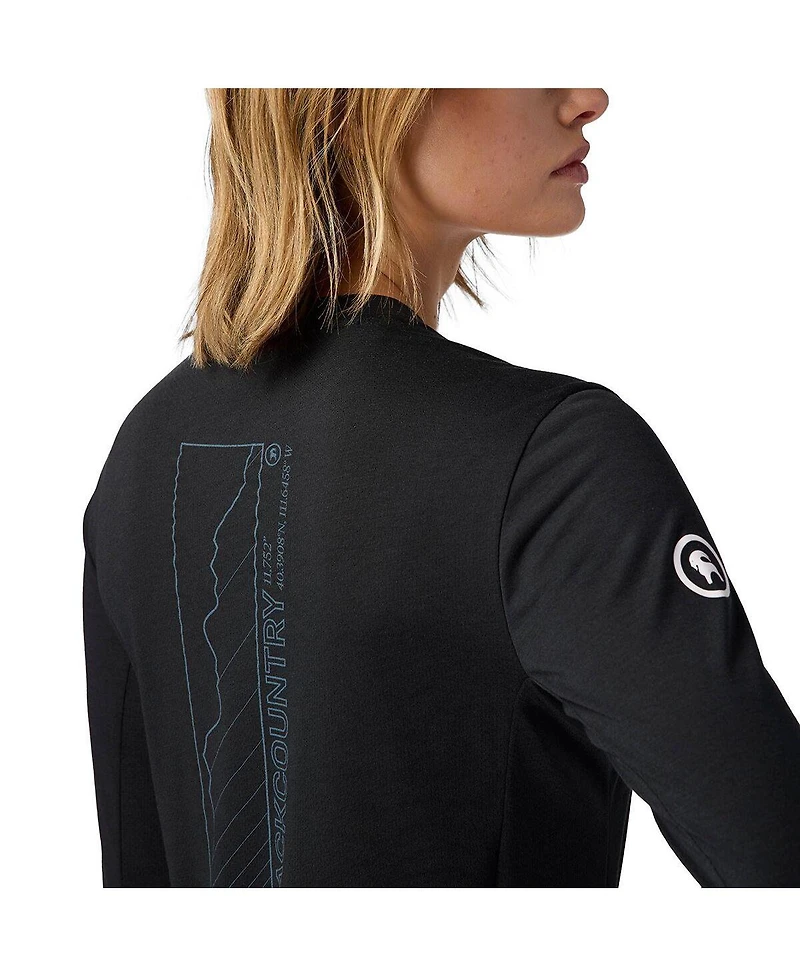 Backcountry Women's Slickrock Drirelease Long-Sleeve Tech T-Shirt Mountain Bike Jerseys Long Sleeve