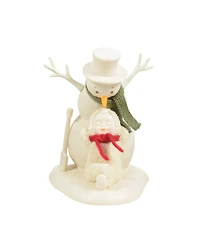 Department 56 Snowbabies Building a Snowman Is Exhausting Figurine