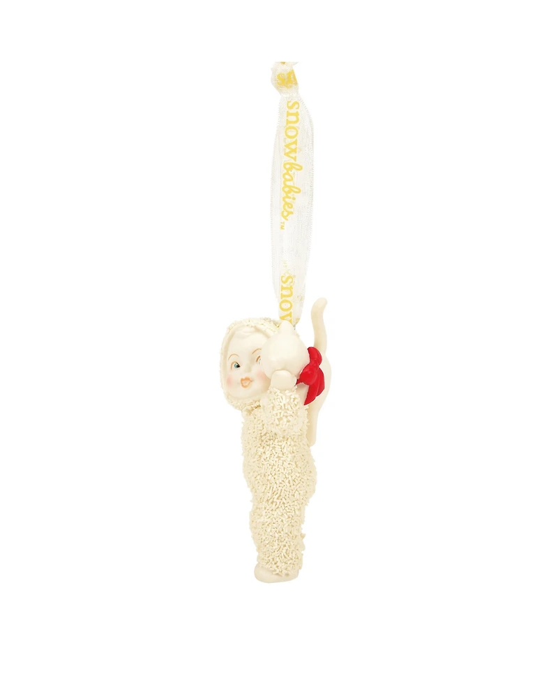Department 56 Snowbabies Along for the Ride Ornament