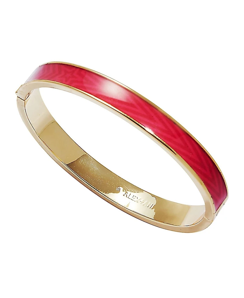 Alex and Ani American Girl Classic Printed Hinge Bangle
