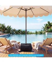 Square Umbrella Base Weight, 18.5 in, Weatherproof Sandbag