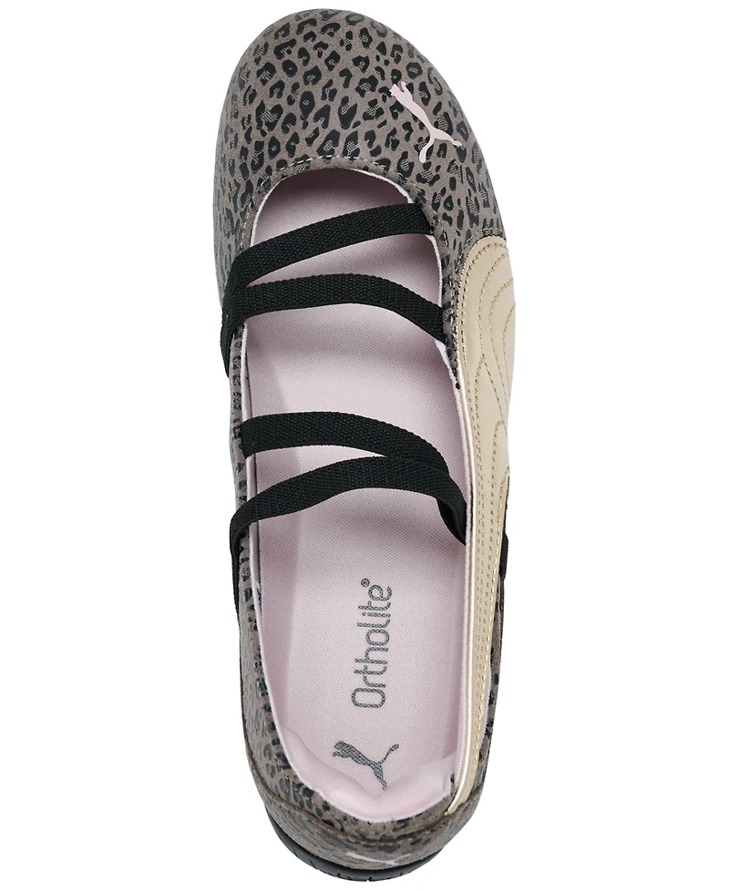 Puma Big Girls Speed Cat Ballet Leo Girl Mary Jane Lifestyle Sneakers from Finish Line