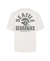 '47 Brand Men's Seattle Seahawks Foundation Heavyweight Cotton Crewneck T-Shirt
