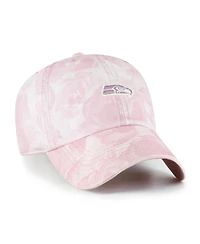 '47 Brand Women's Pink Seattle Seahawks Gardenia Clean Up Adjustable Hat