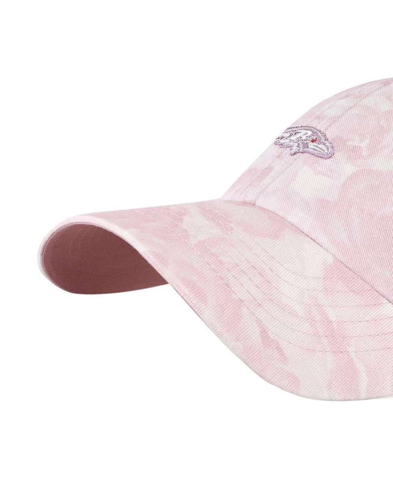 '47 Brand Women's Pink Baltimore Ravens Gardenia Clean Up Adjustable Hat