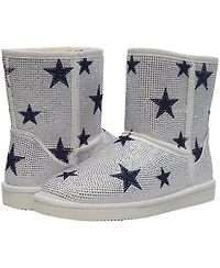 Cuce Women's Dallas Cowboys Logo Pull on Ankle Boots