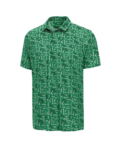 Antigua Men's Kelly Green Philadelphia Eagles Season Tickets Polo Shirt