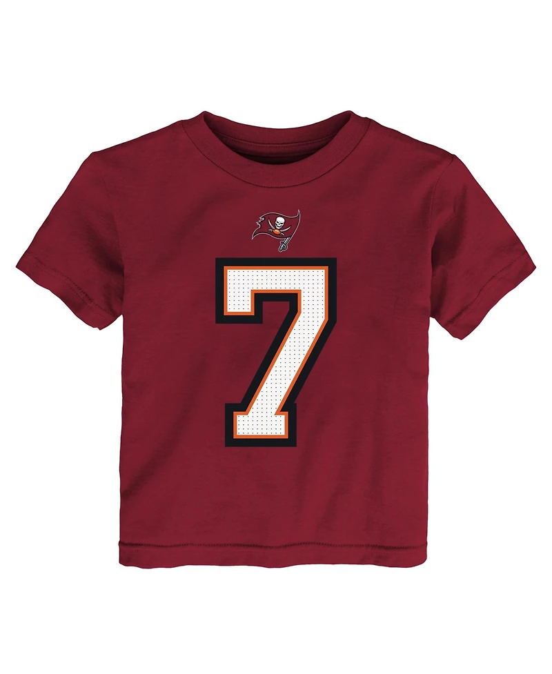 Nike Toddler Bucky Irving Red Tampa Bay Buccaneers Player Name & Number T-Shirt