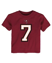 Nike Toddler Bucky Irving Red Tampa Bay Buccaneers Player Name & Number T-Shirt
