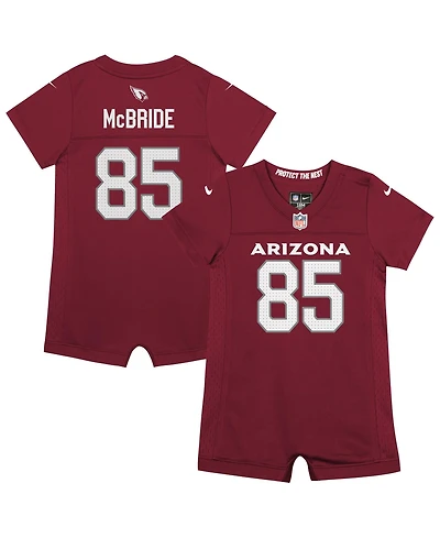 Nike Baby Boys' and Girls' Arizona Cardinals Trey McBride Short-Sleeve Romper Jersey