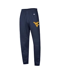 Champion Men's Navy West Virginia Mountaineers Powerblend Banded Fleece Sweatpants