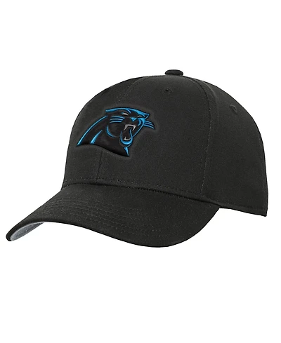 Outerstuff Big Boys and Girls Carolina Panthers Pre-Curved Snapback Hat
