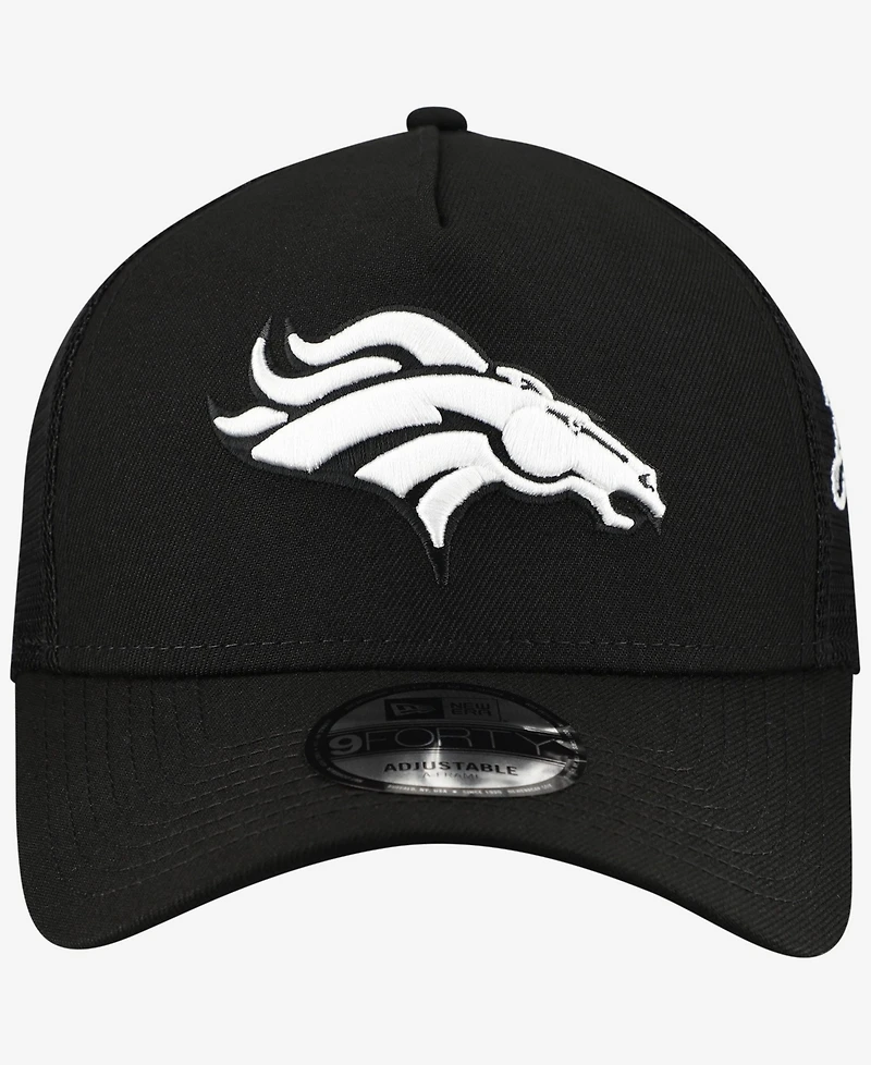New Era Men's Denver Broncos City Script Adjustable Baseball Cap