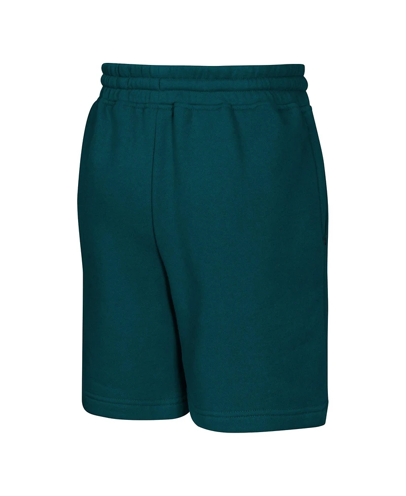 Outerstuff Boys' and Girls' 4-16 Philadelphia Eagles Audible Brushed-Fleece Drawstring Shorts