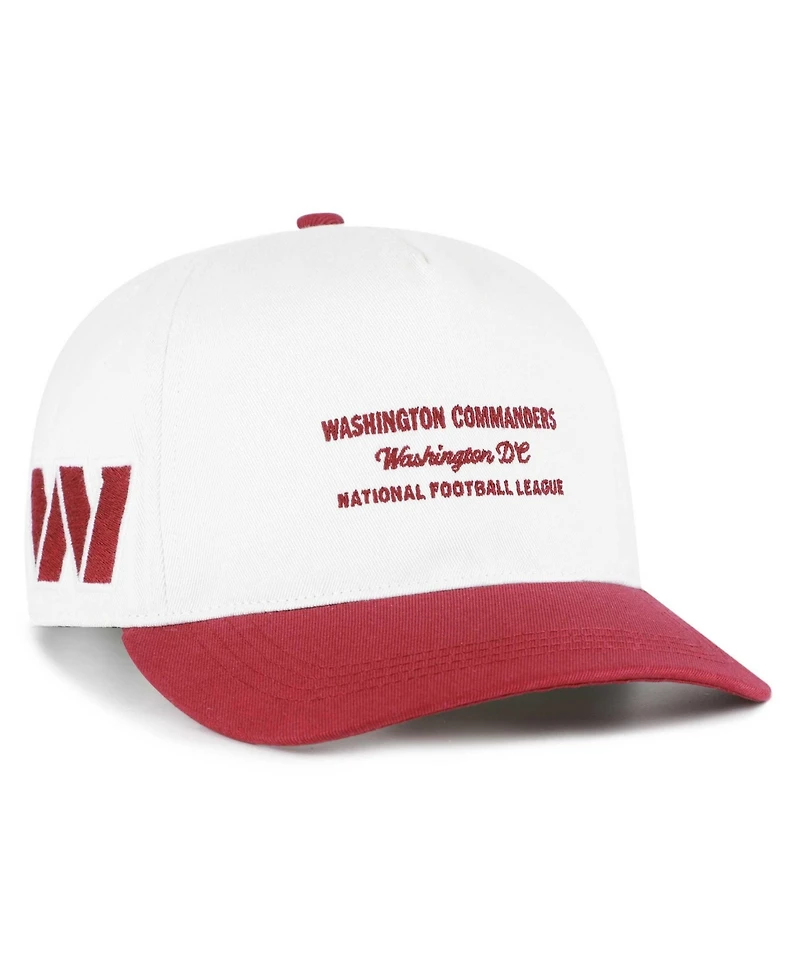 '47 Brand Washington Commanders Hitch Two-Tone Five-Panel Adjustable Men's Baseball Cap