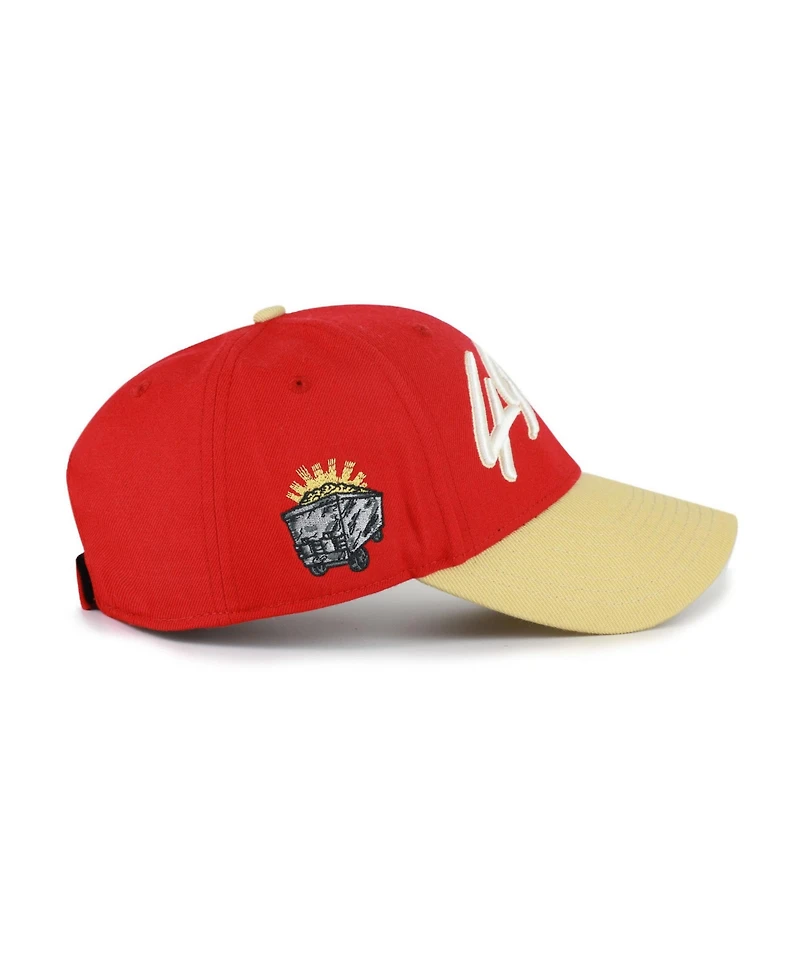 '47 Brand Men's Scarlet San Francisco 49ers Throwback Mvp Adjustable Hat
