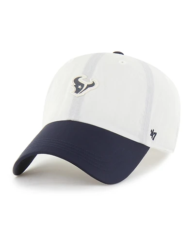 '47 Brand Men's Cream Houston Texans Modernia Clean Up Adjustable Hat