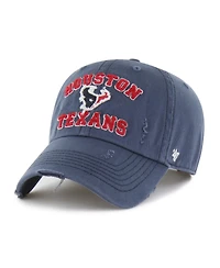 '47 Brand Houston Texans Low-Crown Adjustable Distressed Hat
