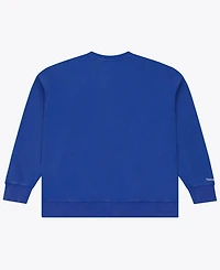 Mitchell & Ness Men's Royal Seattle Seahawks Core Essentials Micro Logo Fleece Sweatshirt