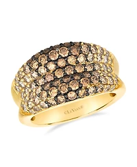 Le Vian Chocolate Diamond (2 ct. t.w.) Ring in 14k Honey Gold