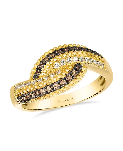 Le Vian Nude Diamond (0.12 ct. t.w.) & Chocolate Diamond (0.24 ct. t.w.) Ring in 14k Honey Gold