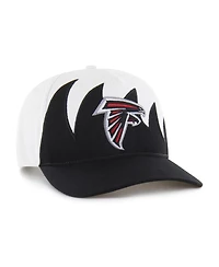 '47 Brand Men's White Atlanta Falcons Jagged Hitch Adjustable Hat