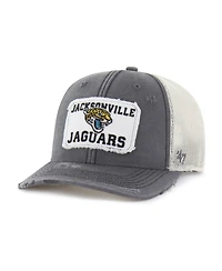 '47 Brand Men's Charcoal Jacksonville Jaguars Egremont Well-Worn Adjustable Trucker Hat