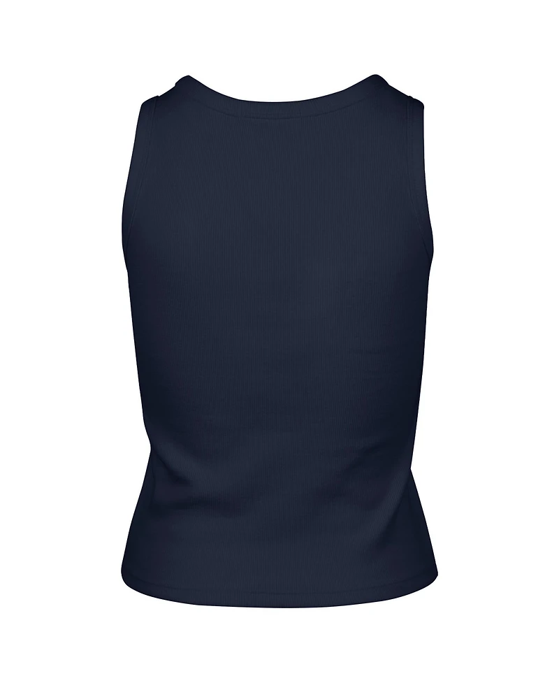 '47 Brand Women's Dallas Cowboys Cropped Ribbed Tank Top