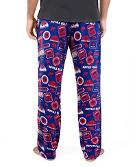Concepts Sport Men's Royal Buffalo Bills Throwback Logo Grady Pants