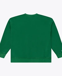 Mitchell & Ness Men's Green Philadelphia Eagles Core Essentials Micro Logo Fleece Sweatshirt
